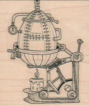 Steampunk Candle Machine 2 x 2 1/2-0