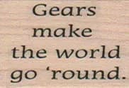 Gears Make The World 1 x 1 1/4-0