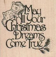 May Your Christmas Dreams 2 1/2 x 2 1/2-0