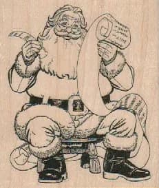 Santa Reading List 2 1/2 x 2 3/4-0