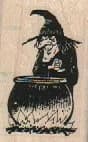 Witch Over Cauldron 1 x 1 1/2-0