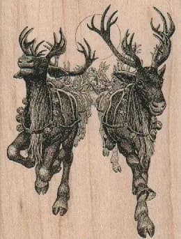 Reindeer 2 3/4 x 3 1/2-0