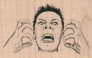 Angry Man 3 1/4 x 2-0