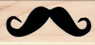 Curly Moustache 1 1/4 x 2 1/2-0