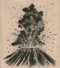 Volcano Erupting 2 1/2 x 2 3/4-0