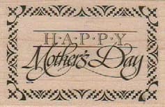 Happy Mother's Day 1 3/4 x 2 1/2-0