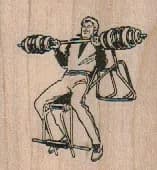 Weight Lifter 1 3/4 x 1 3/4-0