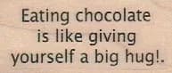 Eating Chocolate 1 x 2-0