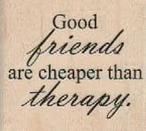 Good Friends Are 1 3/4 x 1 1/2-0