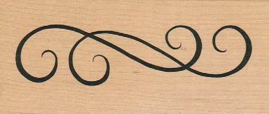 Denami Design Swirl 2 1/2 x 5 1/2-0