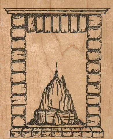 Stampourri! Fireplace 4 x 5-0