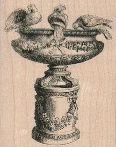 Bird Bath 2 1/2 x 3-0