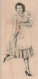 Lady In Heels 1 1/2 x 2 3/4-0