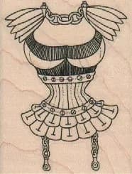 Steampunk Corset 2 x 2 1/2-0