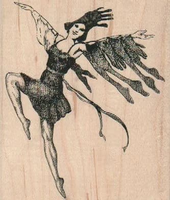Lady Leaping 3 1/2 x 4-0