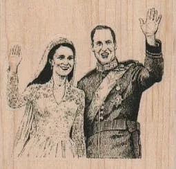 Will & Kate 2 3/4 x 2 1/2-0