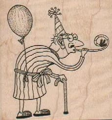 Old Man Birthday 2 1/2 x 2 1/2-0