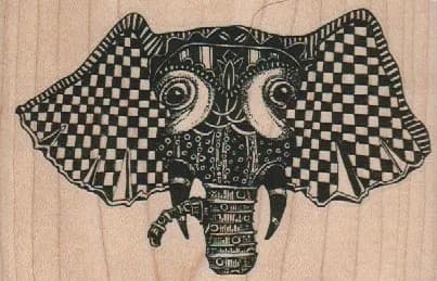 Whimsy Elephant 4 1/4 x 2 3/4-0