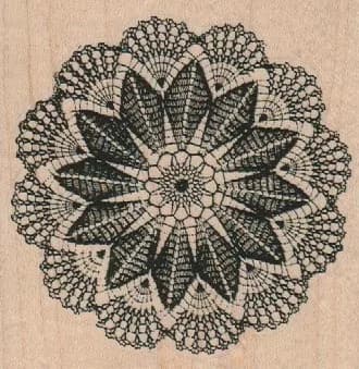 Large Doily 3 1/2 3 1/2-0