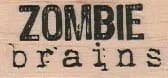 Zombie Brains 1 x 1 3/4-0