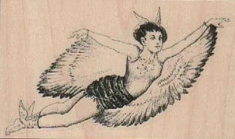 Steampunk Flying Greek 3 1/2 x 2-0