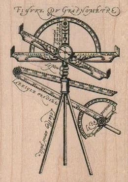 Graphometre 2 3/4 x 3 3/4-0