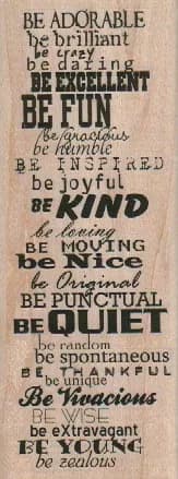 Be Adorable 1 3/4 x 4 1/2-0