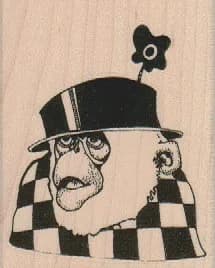 Monkey in Hat 2 1/4 x 2 3/4-0