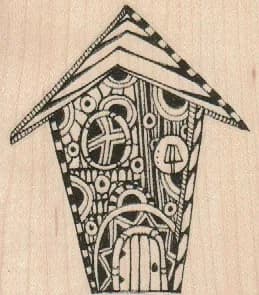 Whimsical House 2 3/4 x 3-0