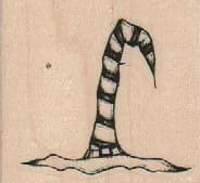 Small Striped Witch Hat 2 x 1 3/4-0