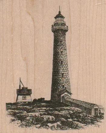 Lighthouse Scene 3 3/4 x 4 1/2-0