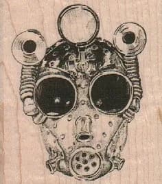 Gas Mask 2 1/2 x 2 3/4-0