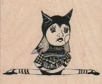 Whimsical Splits Lady 2 1/4 x 1 3/4-0