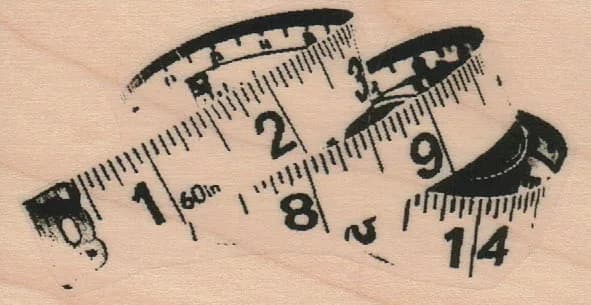 Measuring Tape 1 3/4 x 3-0