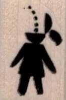 Banksy Open Head Silhouette 3/4 x 1-0