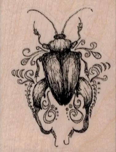 Fancy Scarab/Beetle 2 x 2 1/2-0