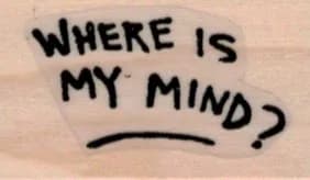 Where is my Mind? 1 x 1 1/2-0