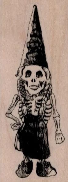 Gnome Lady Skeleton 1 1/4 x 3-0