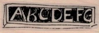 ABCDEFG 3/4 x 1 3/4-0