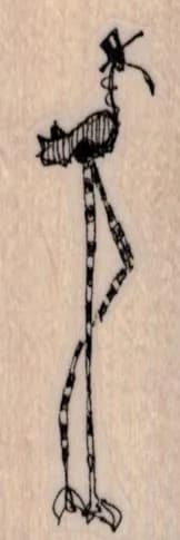 Whimsical Tall Bird 1 x 2 1/2-0