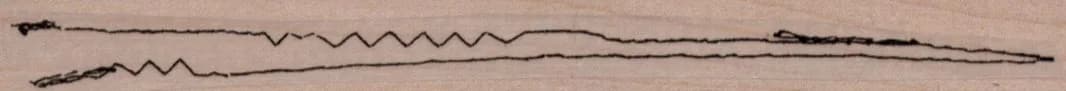 Sawtooth Stitching lines 3/4 x 5 1/2-0