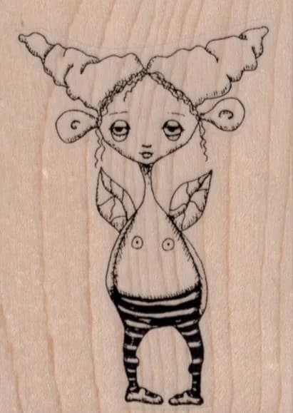 Forest Critter by Leslie Wood 2 1/4 x 3-0