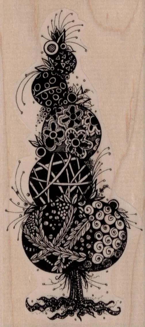Whimsical Tree 2 3/4 x 5 3/4-0
