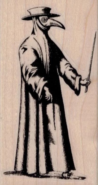 Plague Doctor 2 1/4 x 4-0