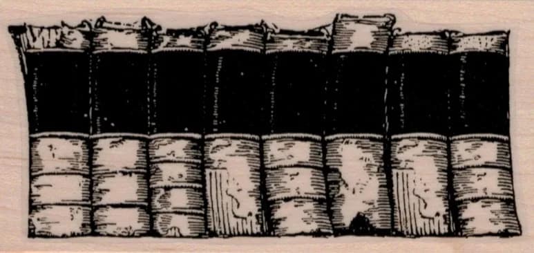 Row of Books 2 x 4-0