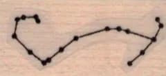 Scorpio Constellation 3/4 x 1 1/4-0
