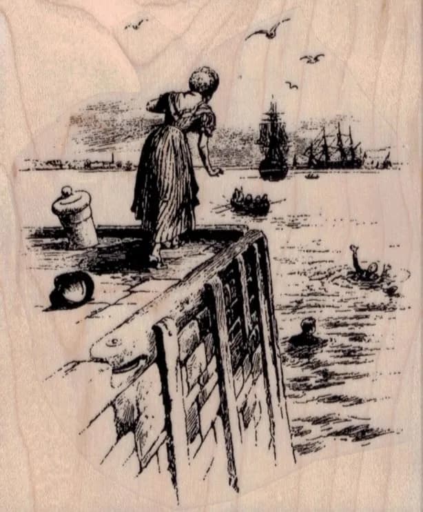 Lost at Sea 3 1/4 x 3 3/4-0