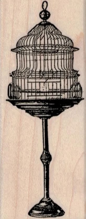 Standing Bird Cage 1 3/4 x 4 1/4-0