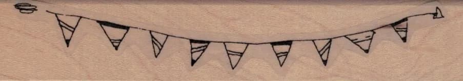Whimsical Triangle Banner 1 x 4 3/4-0