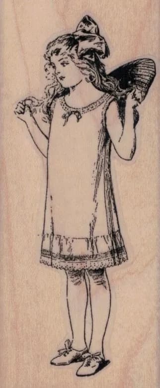 Fairy Girl by Cat Kerr 1 3/4 x 4-0